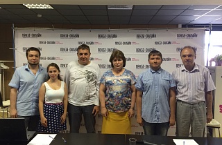 Елена Столярова побывала в редакции «Пенза-Онлайн» Елена Столярова побывала в редакции «Пенза-Онлайн»